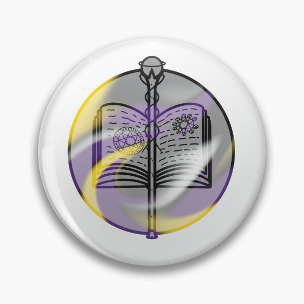 Artikelvorschau, Nicht-binäres Wizard-Symbol entworfen und verkauft von AdlayasDesigns.