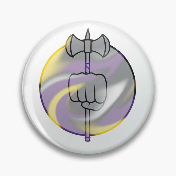 Artikelvorschau, Nicht-binäres Barbarensymbol entworfen und verkauft von AdlayasDesigns.
