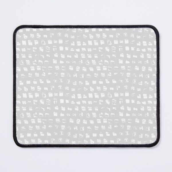 Item preview, White square prints designed and sold by Olga Lashko.