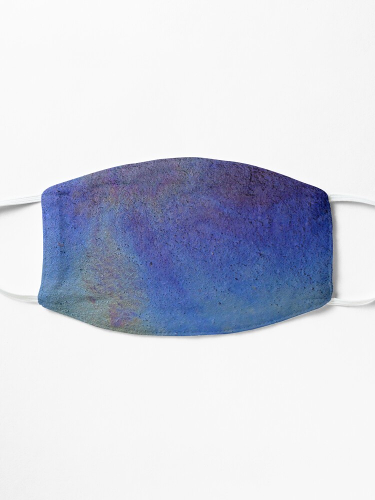 Alternate view of Night Sky Metallic Oil Swirl Deep Purple Blue Mask