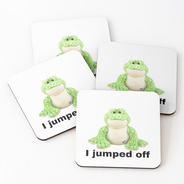 Item preview, Webkinz frog dank meme I jumped off designed and sold by dyslsexyia.