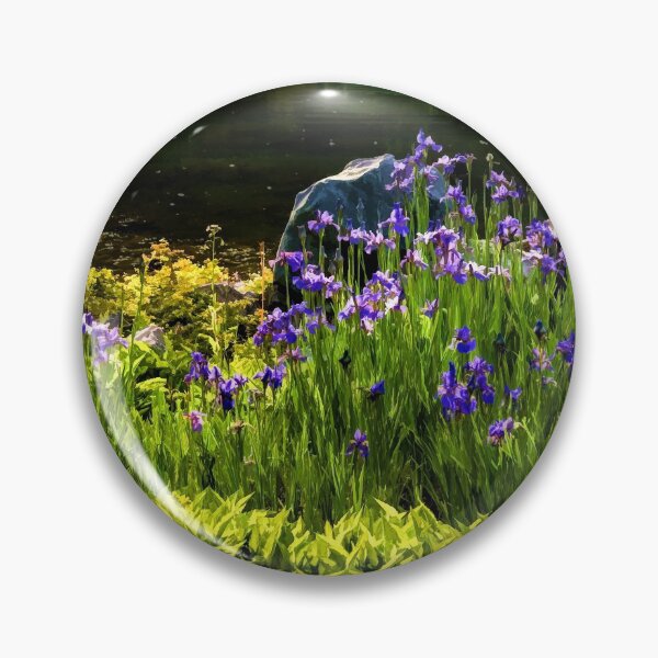 Item preview, On the Sunny Bank of the Pond - Enjoy Summer! designed and sold by Georgia Mizuleva.