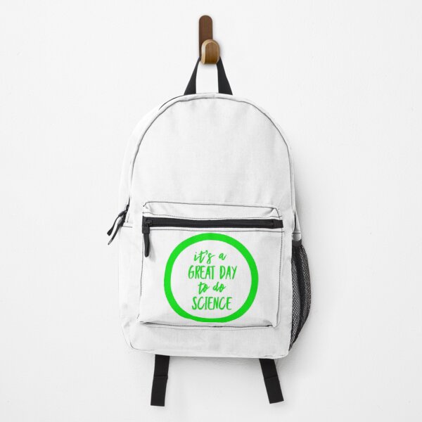 Item preview, It’s a great day to do science in green and white font on white background designed and sold by UncleStuScience.