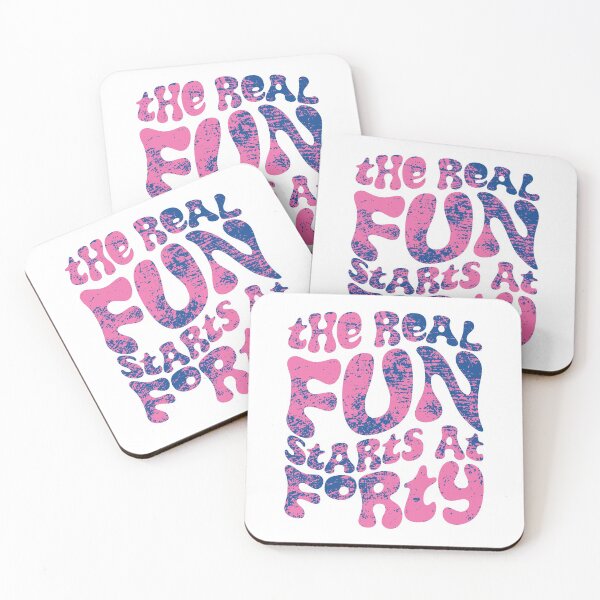 Item preview, Fun Starts At 40 designed and sold by fotollissimo.