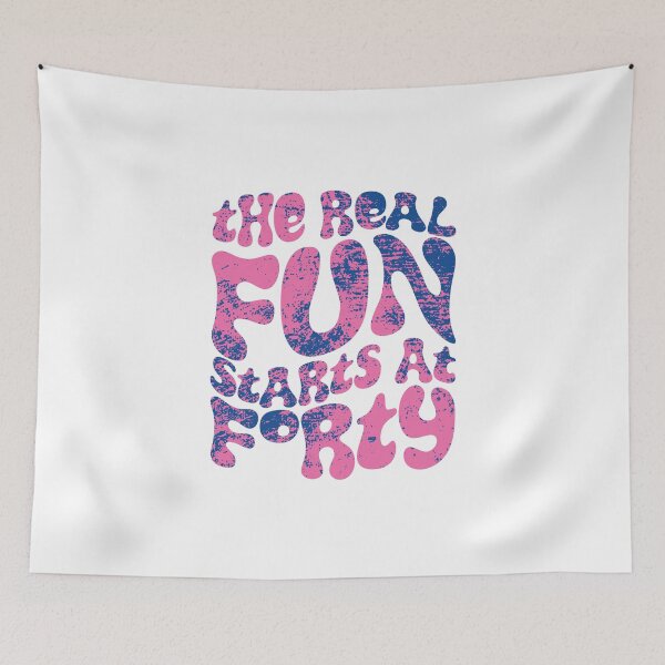 Item preview, Fun Starts At 40 designed and sold by fotollissimo.