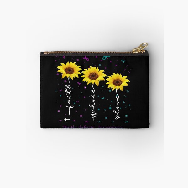 Item preview, Sunflower Faith Hope Love Birth defects Awareness designed and sold by largellie.
