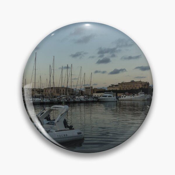 Item preview, As the Evening Gently Comes - Ortygia, Syracuse, Sicily Grand Harbor  designed and sold by Georgia Mizuleva.