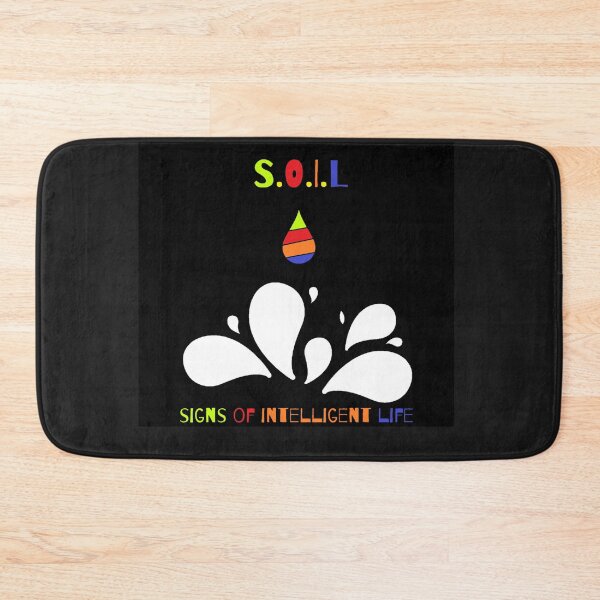 Item preview, S.O.I.L Signs- White Splash Colored Life designed and sold by TheSignsofSOIL.