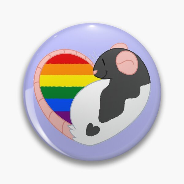 Item preview, Gay Pride Rat designed and sold by Dandyrats.