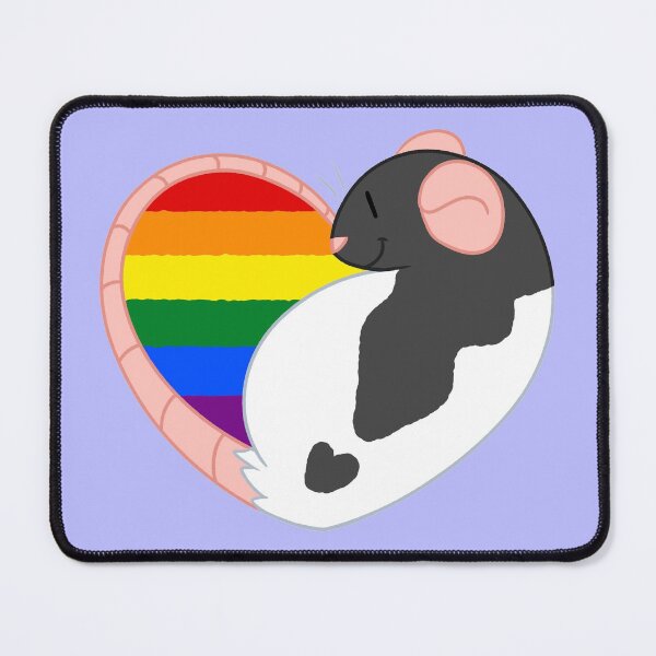 Item preview, Gay Pride Rat designed and sold by Dandyrats.