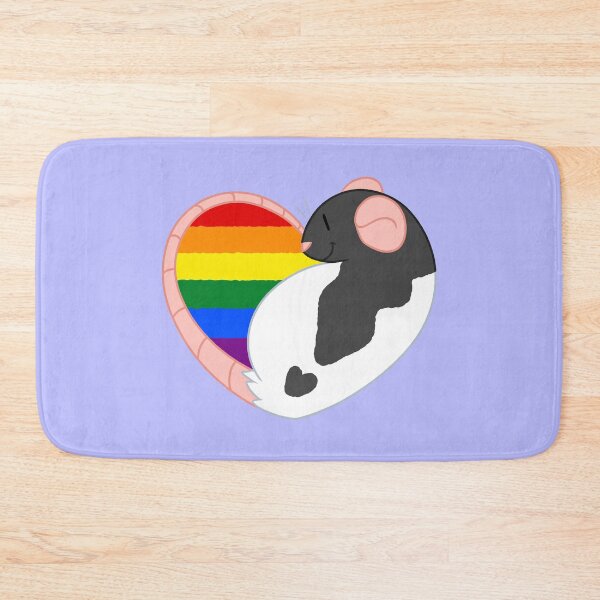 Item preview, Gay Pride Rat designed and sold by Dandyrats.
