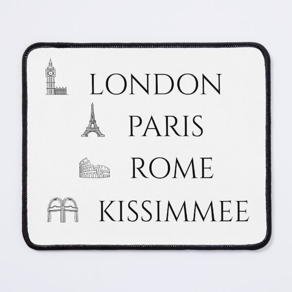 Item preview, Kissimmee Florida & London Paris Rome designed and sold by TYPhoenicians.