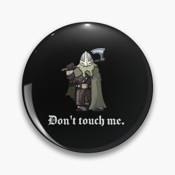 Item preview, 'Don't touch me' designed and sold by DesignGoblins.