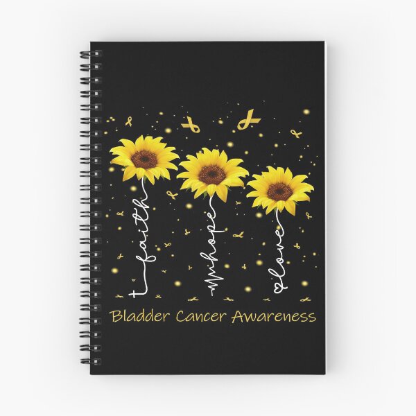 Item preview, Sunflower Faith Hope Love Bladder Cancer Awareness designed and sold by largellie.