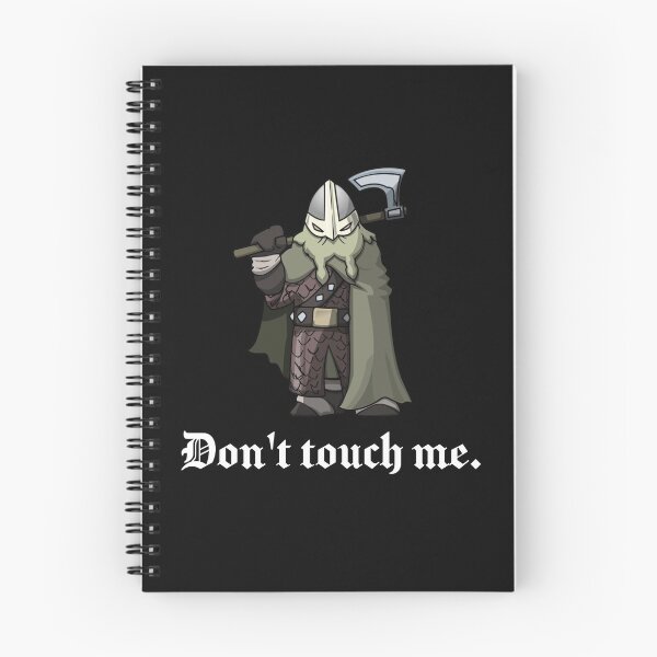 Item preview, 'Don't touch me' designed and sold by DesignGoblins.