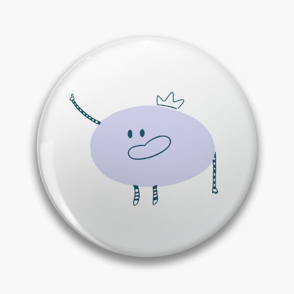 Item preview, Royal Blue Cutie-Blob designed and sold by dreamjournal.