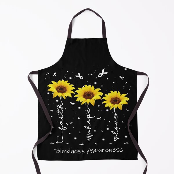 Item preview, Sunflower Faith Hope Love Blindness Awareness designed and sold by largellie.
