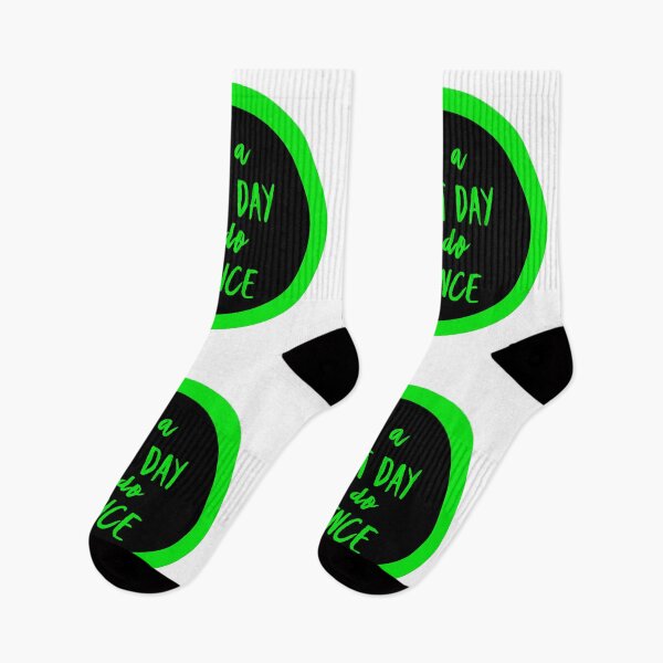 Item preview, It’s a great day to do science in black and green font on white background designed and sold by UncleStuScience.