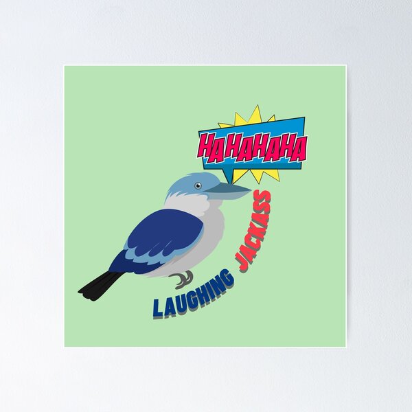 Item preview, The Laughing Captain Kookaburra-kookaburra bird lover designed and sold by Red-ElYoubi.