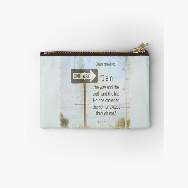 Item preview, One Way Sign, dePace', Bible verse, hope, truth, Jesus, John 14:6 designed and sold by mrpropcake.