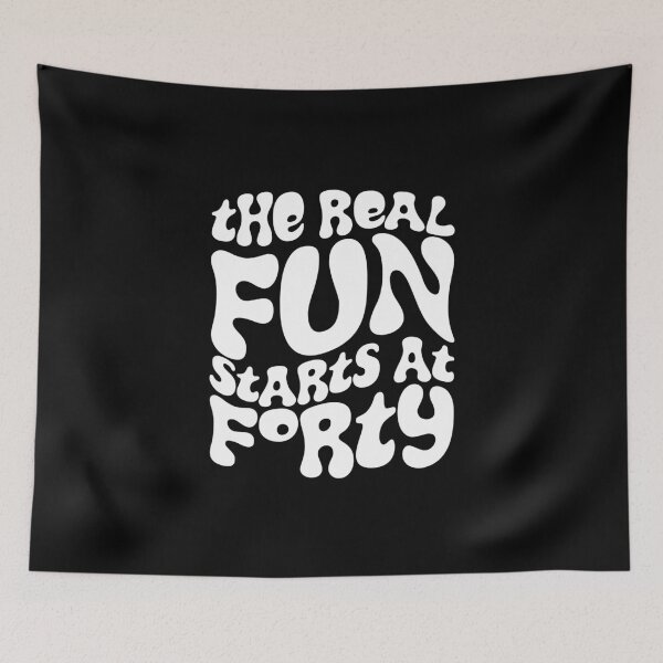 Item preview, Fun Starts At 40 designed and sold by fotollissimo.