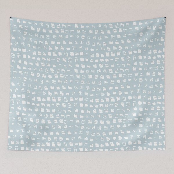 Item preview, White square prints designed and sold by Olga Lashko.