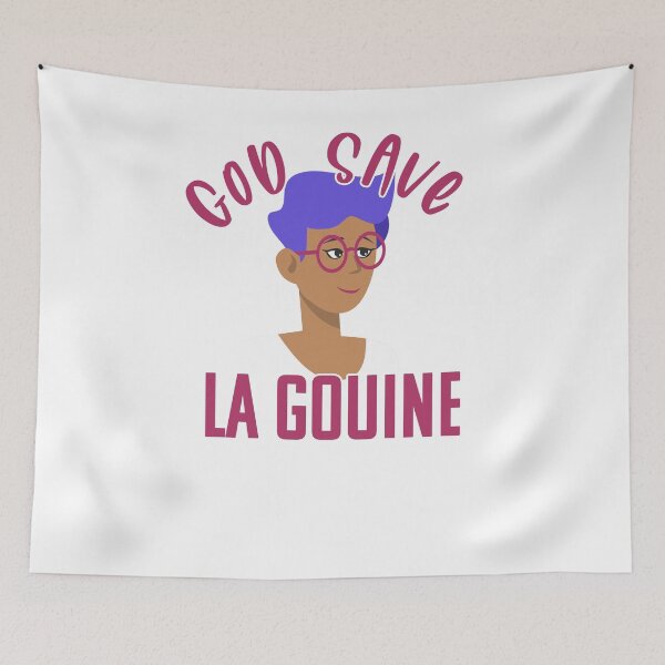 Aperçu de l'œuvre God Save La Gouine - pour les lesbiennes créée et vendue par incurablehippie.
