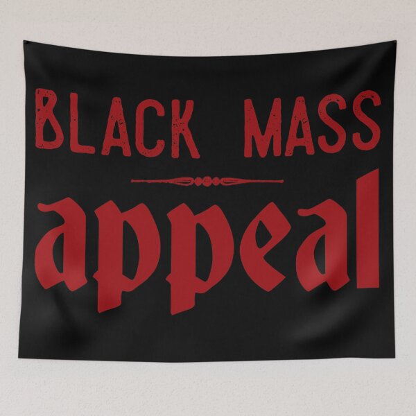 Item preview, Black Mass Appeal Logo - Red designed and sold by BlackMassAppeal.