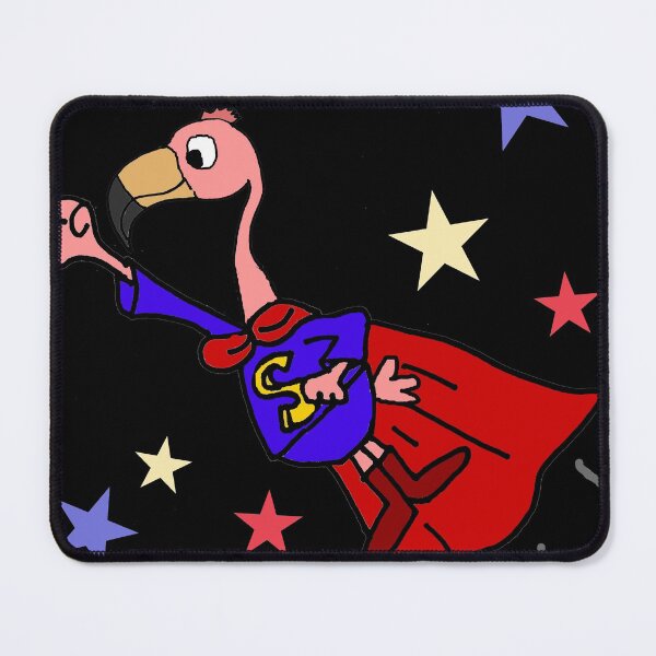 Item preview, Funny Pink Flamingo Bird Superhero designed and sold by Nature's Fancy.