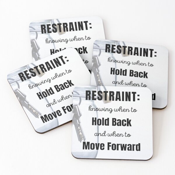 Item preview, Restraint: Knowing When to Hold Back and When to Move Forward designed and sold by Diane Metcalf.