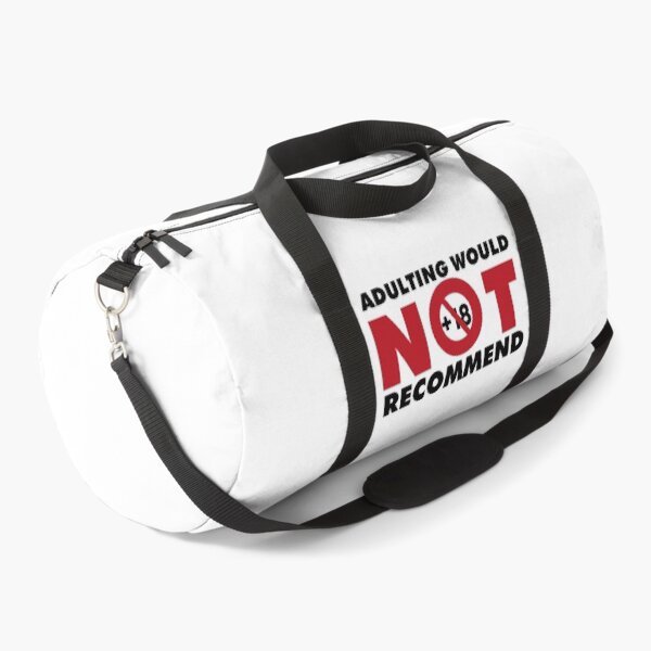 Item preview, Adulting would not recommend designed and sold by MrAbde.