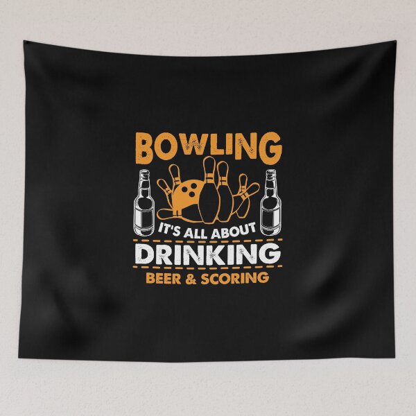 Item preview, Bowling it's all about drinking beer and scoring designed and sold by Zexten.