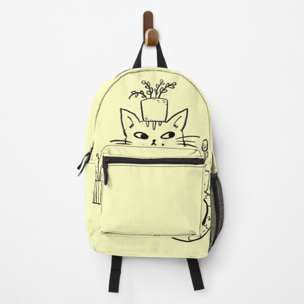 Item preview, Cat And Cacti Plant Meditation designed and sold by luchik-and-co.