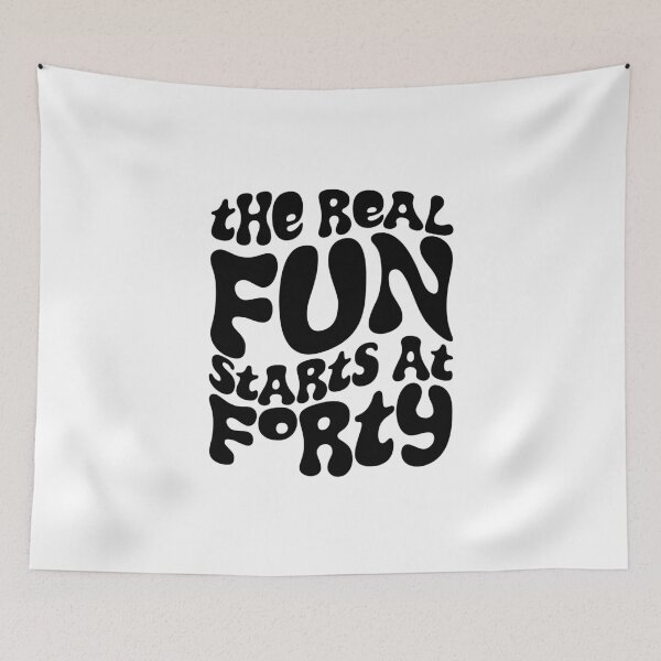 Item preview, Fun Starts At 40 designed and sold by fotollissimo.