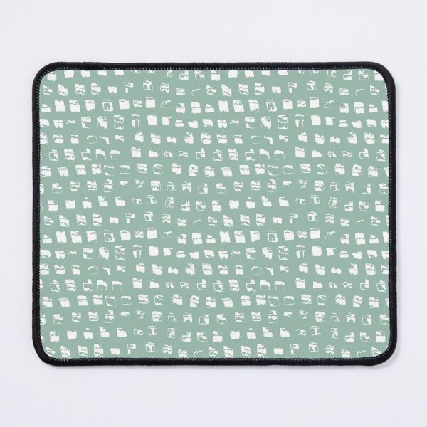 Item preview, White square prints designed and sold by Olga Lashko.