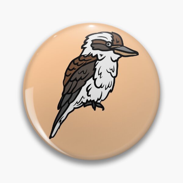 Item preview, The Laughing Captain Kookaburra-kookaburra bird lover designed and sold by Red-ElYoubi.