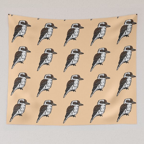 Item preview, The Laughing Captain Kookaburra-kookaburra bird lover designed and sold by Red-ElYoubi.