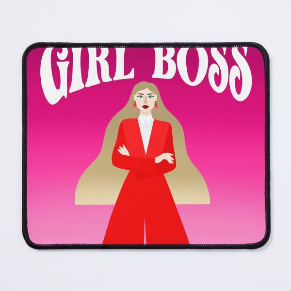 Item preview, Girl Boss Feminist Illustration - Gift For Her - Feminine Feminist Art for a Boss Lady designed and sold by Illustratebynat.