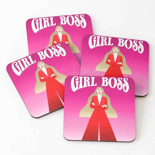 Item preview, Girl Boss Feminist Illustration - Gift For Her - Feminine Feminist Art for a Boss Lady designed and sold by Illustratebynat.