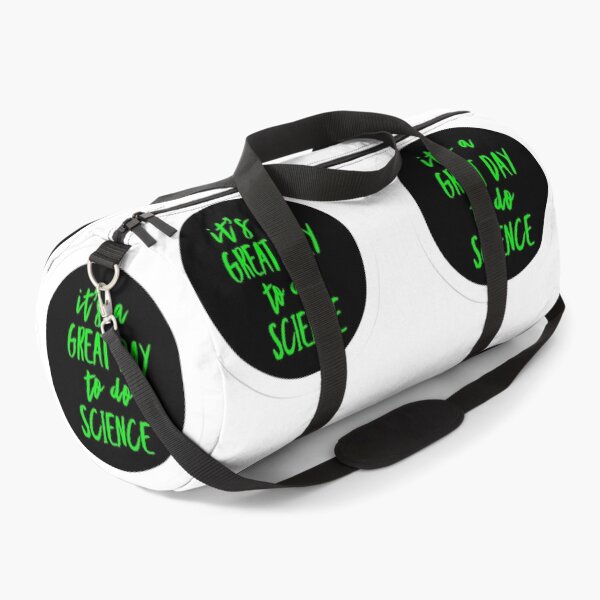 Item preview, It’s a great day to do science in green and black font on white background designed and sold by UncleStuScience.
