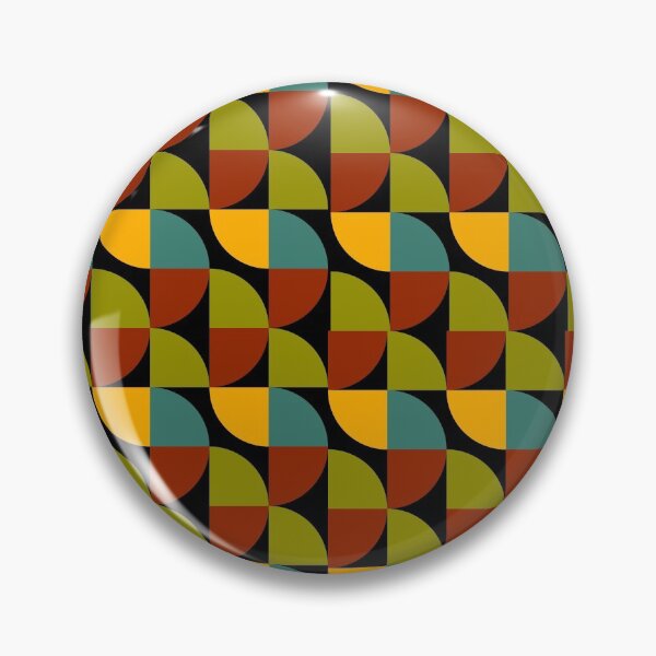 Item preview, Brown Yellow Blue and Green Retro Design designed and sold by Peter Stawicki.