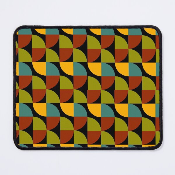 Item preview, Brown Yellow Blue and Green Retro Design designed and sold by Peter Stawicki.