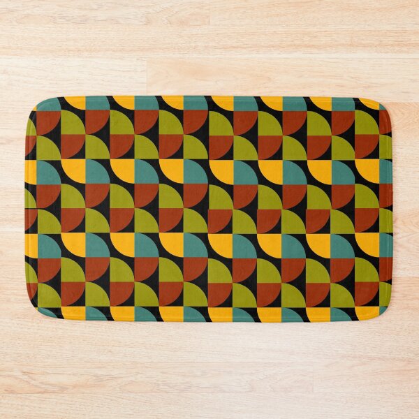 Item preview, Brown Yellow Blue and Green Retro Design designed and sold by Peter Stawicki.