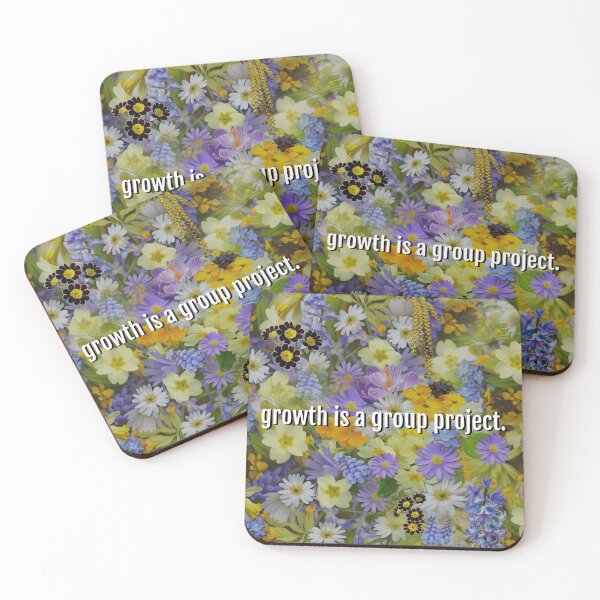 Item preview, Growth is a group project sex education quote flowers gardening designed and sold by emcazalet.