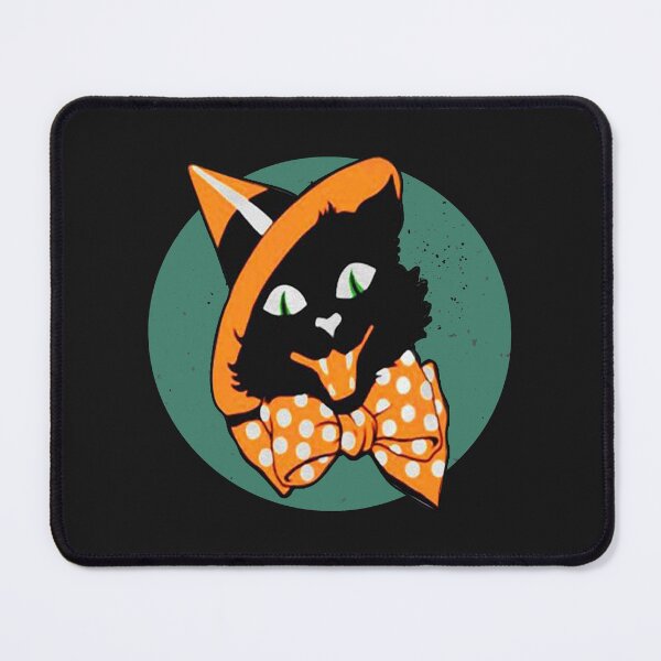 Item preview, halloween black cat vintage shirt designed and sold by JARELYSHOP.