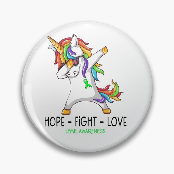 Item preview, Hope Fight Love LYME Awareness designed and sold by Brad-FI.