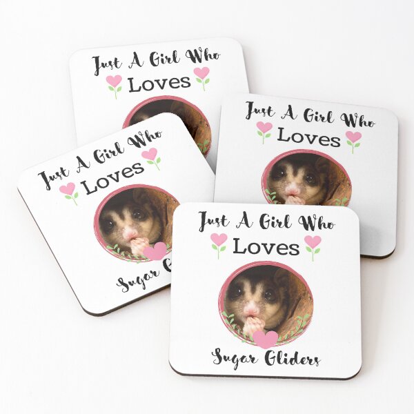 Item preview, Just A Girl Who Loves Sugar Gliders designed and sold by SewnMemories.
