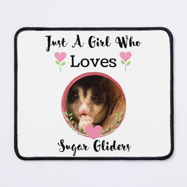 Item preview, Just A Girl Who Loves Sugar Gliders designed and sold by SewnMemories.