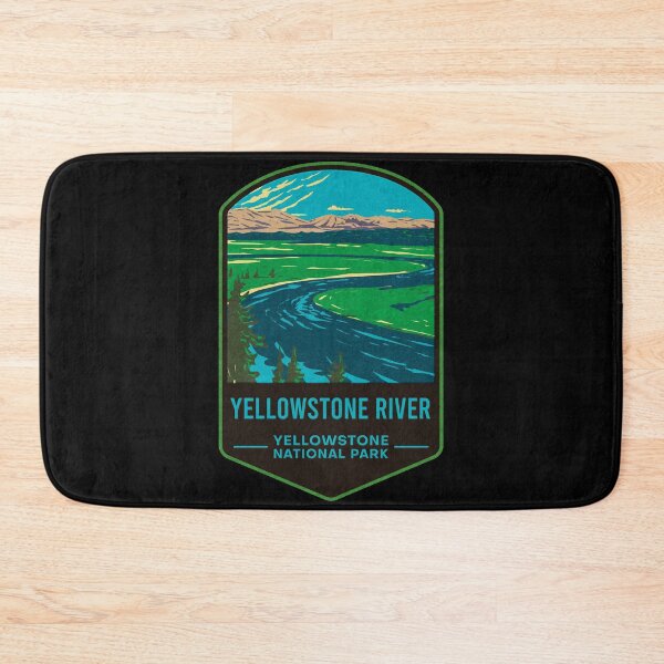 Artikelvorschau, Yellowstone-Fluss-Yellowstone-Nationalpark entworfen und verkauft von JordanHolmes.