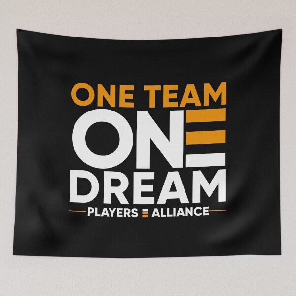 Item preview, One Team One Dream Players Alliance designed and sold by MrAbde.